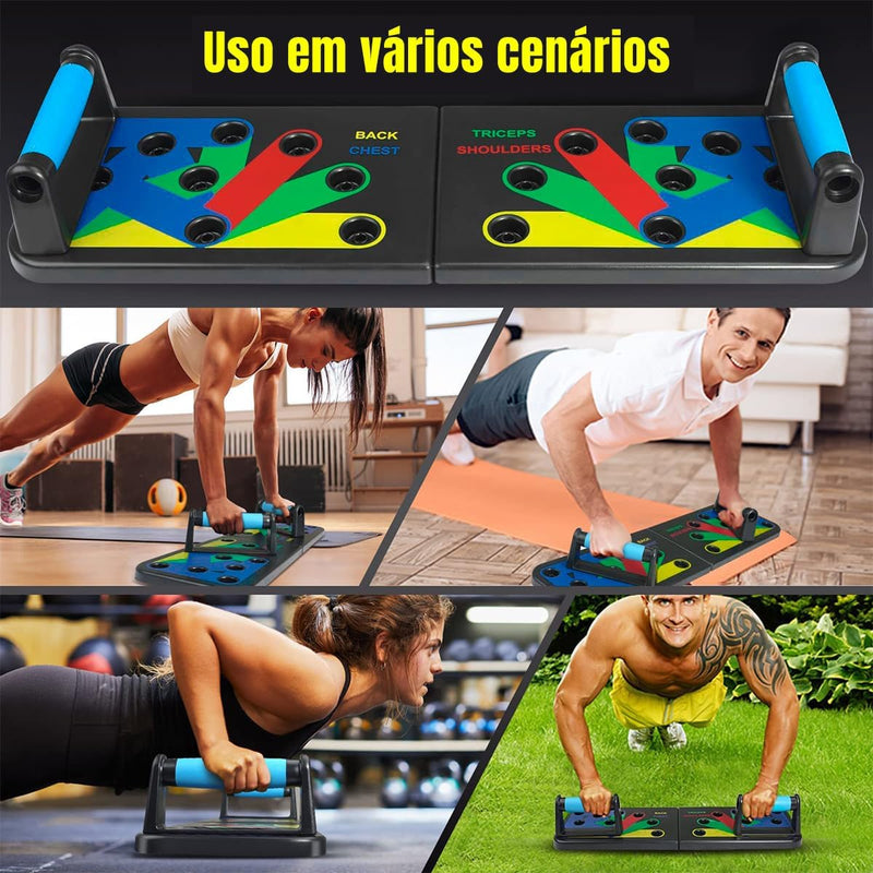 Prancha de Apoio Para Flexão De Braço