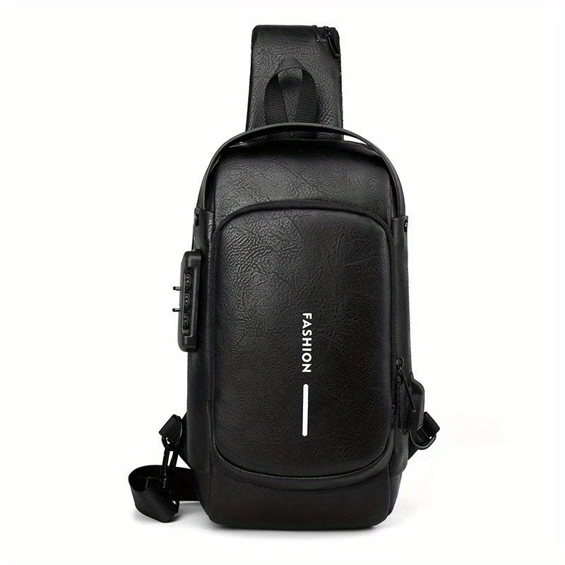 Mochila Anti-Furto com Senha USB Slim Bag